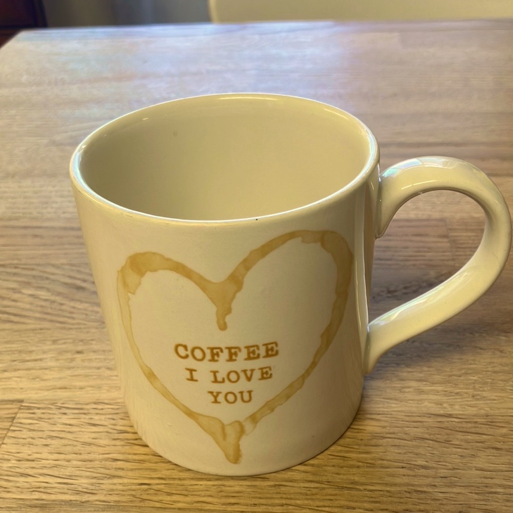 Coffee love you ceramic coffee cup mug